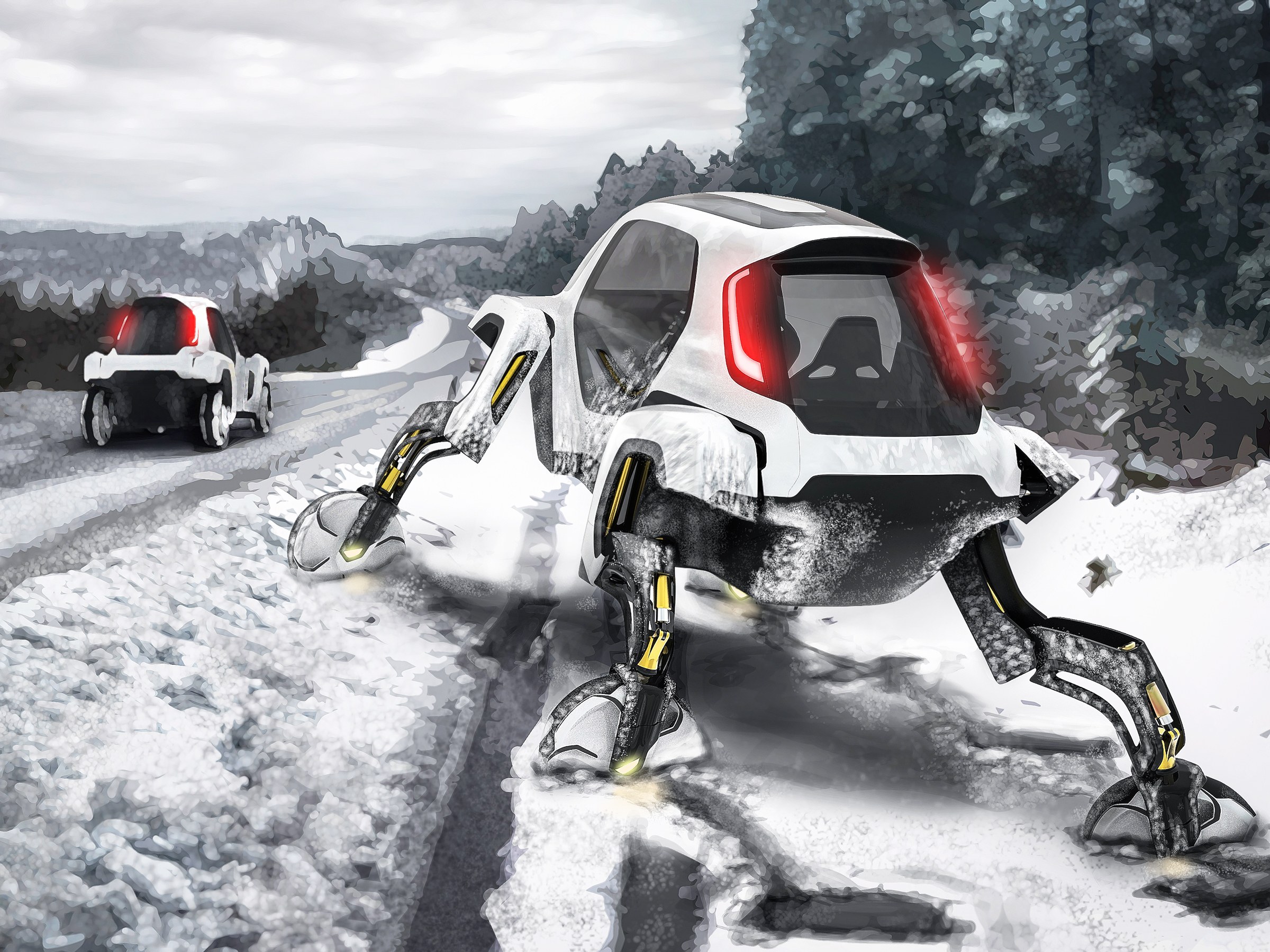elevate-mobil-evakuasi-rancangan-hyundai-berkaki-robot
